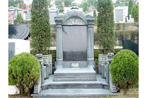 中式墓型外观
